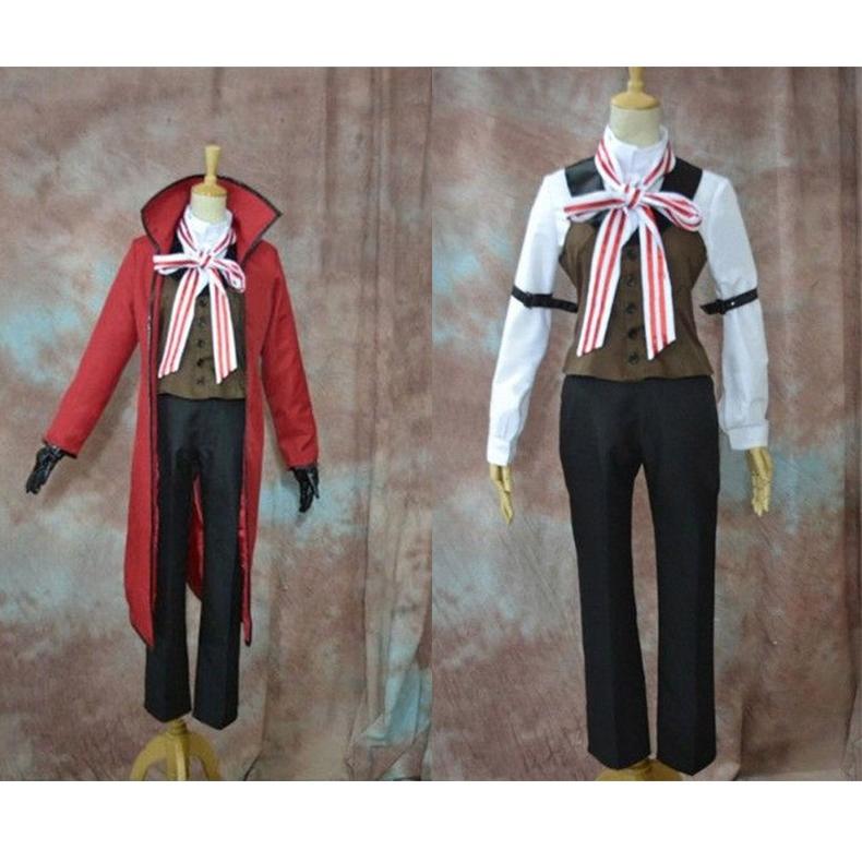 購入注文御手伝いさん 黒公用人 コスプレお召しもの グレル・サトクリフ コスプレお召しものAB005F/代引不可 コスプレ衣装-楽器、手芸、コレクション-コスチューム