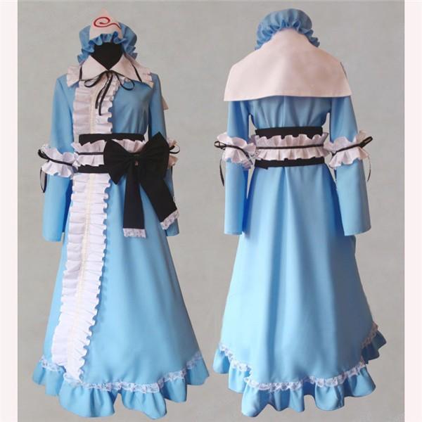 東方Project 西行寺幽々子 衣装 ハロウイン 仮装 コスプレ衣装 変装 コスチューム 二次会 cosplay イベント | 