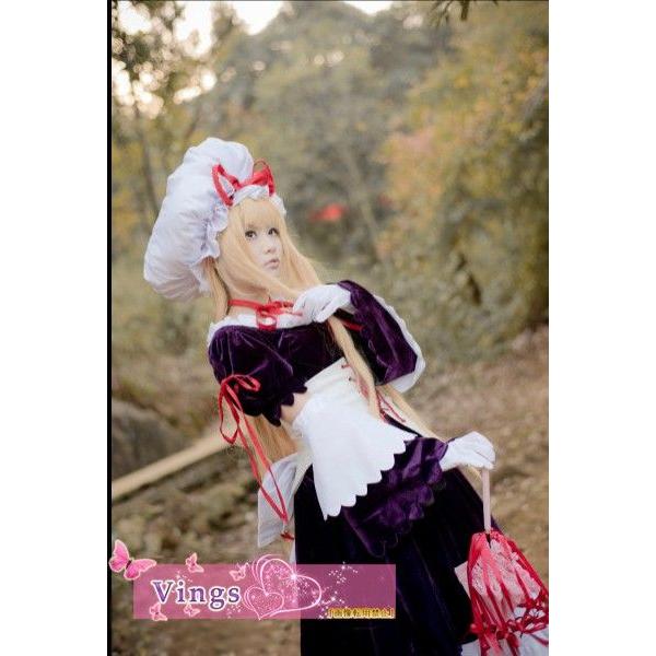 八雲紫 東方Project コスプレ衣装 セット商品 コスプレ衣装+ 八雲紫 東方Project コスプレ衣装 セット商品 コスプレ衣装+