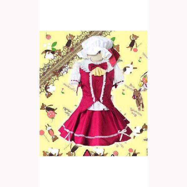 コスプレ衣装 東方project シリーズ フランドール風 洋服 lolita