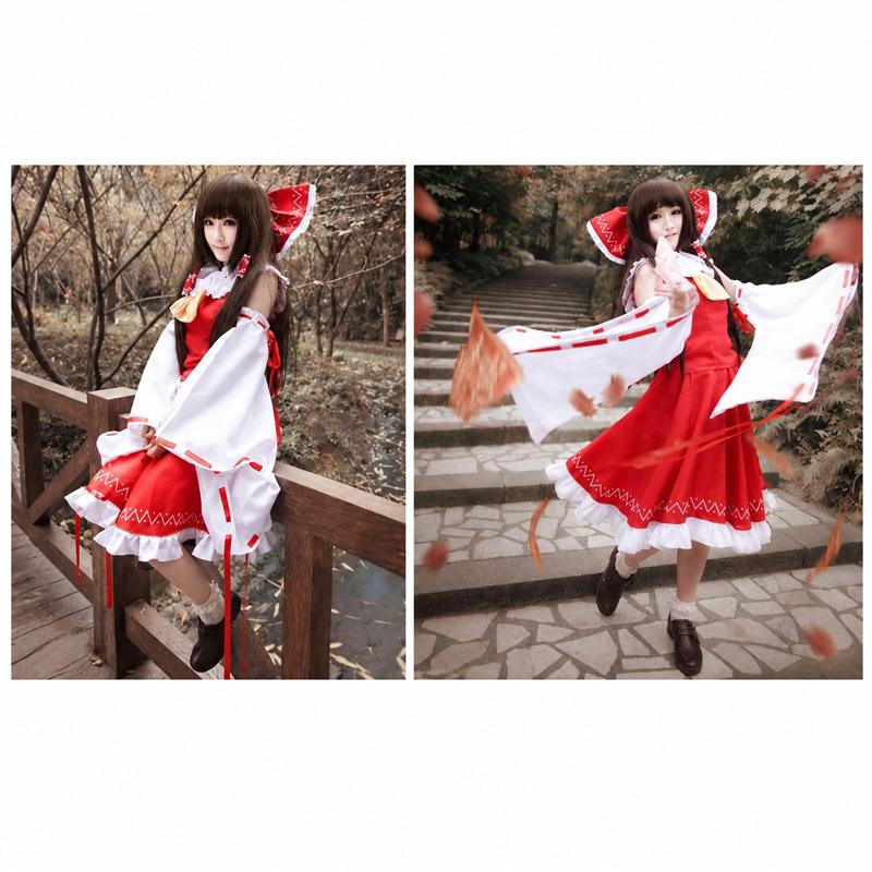 博麗霊夢コスプレ衣装Sサイズ 博麗霊夢コスプレ衣装 東方project 博麗霊夢 コスプレ衣装 フルセット
