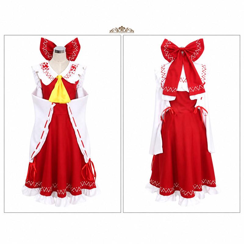 博麗霊夢コスプレ衣装 東方project 博麗霊夢 コスプレ衣装 フルセット
