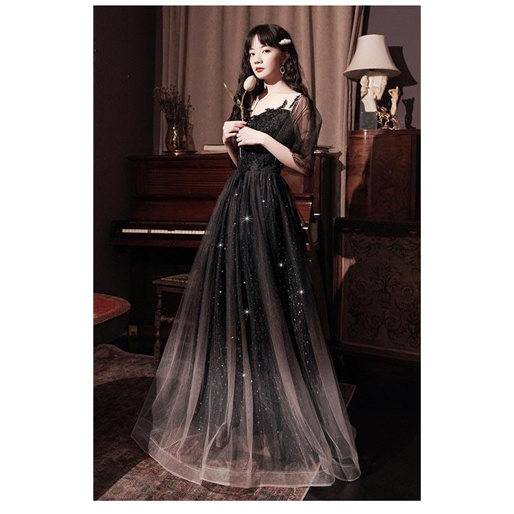 ロングドレス 演奏会用ドレス パーティードレス Aライン 結婚式 演奏会