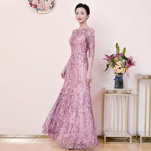 イブニングドレス ロングドレス カラオケドレス ステージドレス パーティードレス スパンコール衣装 ミセス 発表会 演奏会用ドレス イブニングドレス ロングドレス カラオケドレス ステージドレス