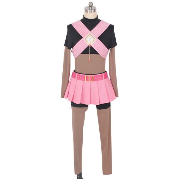 魔法少女まどか 環 いろは ウィッグ 靴 道具 追加可 コスプレ衣装 忘年会 文化祭 余興 コスチューム_6