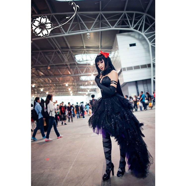 叛逆の物語 悪魔ほむら コスプレ衣装 ウィッグ 靴 魔法少女 叛逆の物語 悪魔ほむら コスプレ衣装 ウィッグ 靴 魔法少女