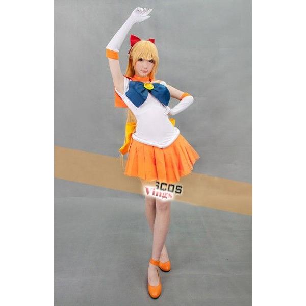 コスプレ衣装（ウィッグ、靴） 美少女戦士 セーラーヴィーナス