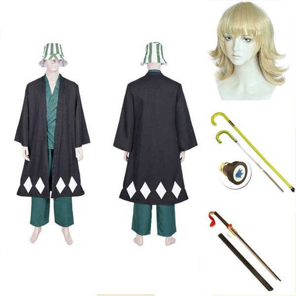 ブリーチ死神 千年血戦篇 浦原喜助 コスプレ衣装 武器 追加可能 : フル