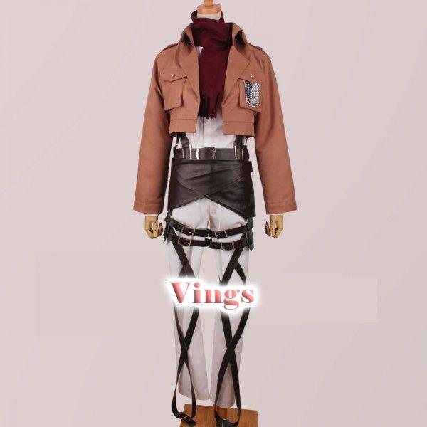 進撃の巨人 ミカサ ミカサアッカーマン コスプレ 立体機動装置ベルト ウィッグ Amazon.co.jp: 進撃の巨人 The Final Season ミカサ