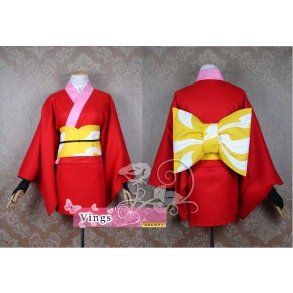 吉原神楽 和服 コスプレ衣装 銀魂 ぎんたま 吉原神楽 和服 コスプレ衣装 コスチューム変装仮装 ba025f0 | 