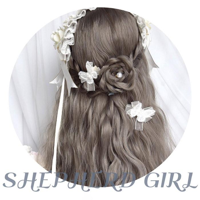 ロリータ ウィッグ ロング ウェーブ グレー 灰色 巻き髪 フルウィッグ 耐熱 前髪あり かつら 甘ロリ ゴスロリ クラシカル 原宿系 コスプレ 仮装 レディース |  | 08