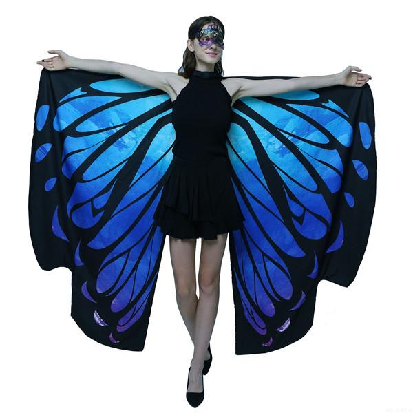 バタフライケープ 蝶々 大人 コスプレ 羽 蝶 マント 仮装 バタフライ