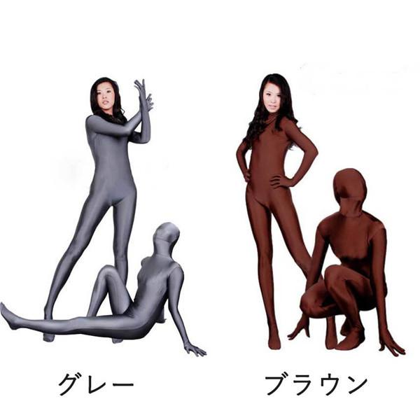 全身タイツ パーティグッズ コスプレ ゼンタイ 透明人間 着ぐるみ 子供