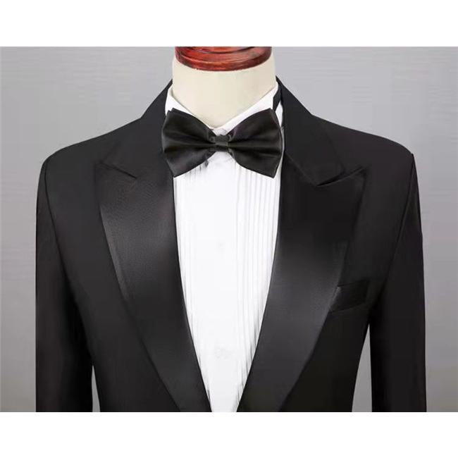 メンズ スーツ 結婚式 パーティ 司会者 演奏会 黒 白 2ピーススーツ 礼服 発表会 カラオケ 花婿 成人式 各種 おしゃれスーツ パーティー |  | 06