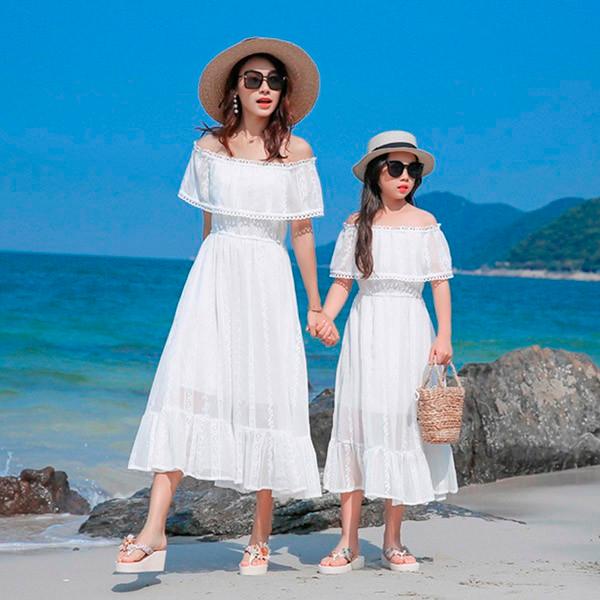 ワンピース レディース オフショルダー ホワイト 白 透け感 シアー感