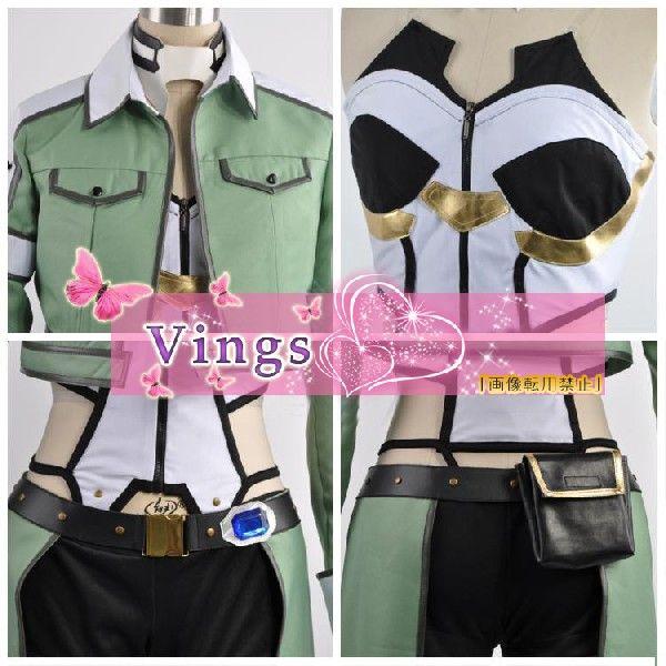 ソードアート・オンライン ファントム バレット編 幽霊弾シノン朝田詩乃 コスプレ衣装 ウィッグ 靴 道具銃 追加可bp005c0_4