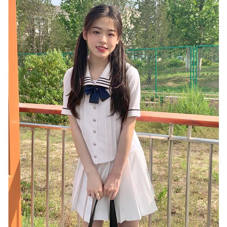 AKB48 コスプレ衣装 乃木坂46 ガールズルール 白制服衣装 AKB48 コスプレ衣装 乃木坂46 ガールズルール 白制服衣装