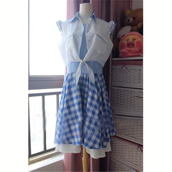 高橋みなみ風 コスプレ衣装 コスチューム AKB48 高橋みなみ風 ギンガムチェック 打歌服 コスプレ衣装