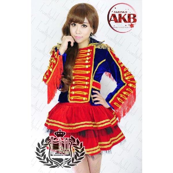 ハート・エレキ 小嶋陽菜 コスプレ衣装 AKB48風 ハート・エレキ 小嶋陽菜 コスプレ衣装bw052c0