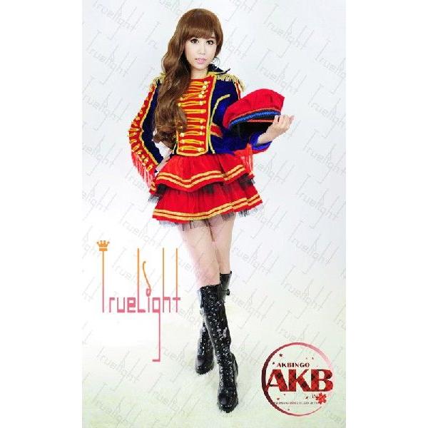 ハート・エレキ 小嶋陽菜 コスプレ衣装 AKB48風 ハート・エレキ 小嶋陽菜 コスプレ衣装bw052c0_2
