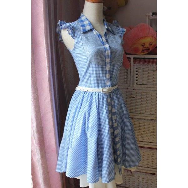 横山由依風 コスプレ衣装 コスチューム AKB48 横山由依風 26th ギンガムチェック 打歌服 コスプレ衣装 bw051c0
