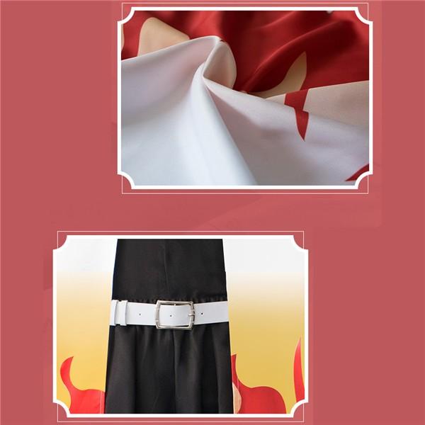 コスプレ衣装 鬼滅の刃 炎柱 煉獄杏寿郎 コスプレ ウィッグ 武器 刀 コスチューム ハロウィン仮装 |  | 04