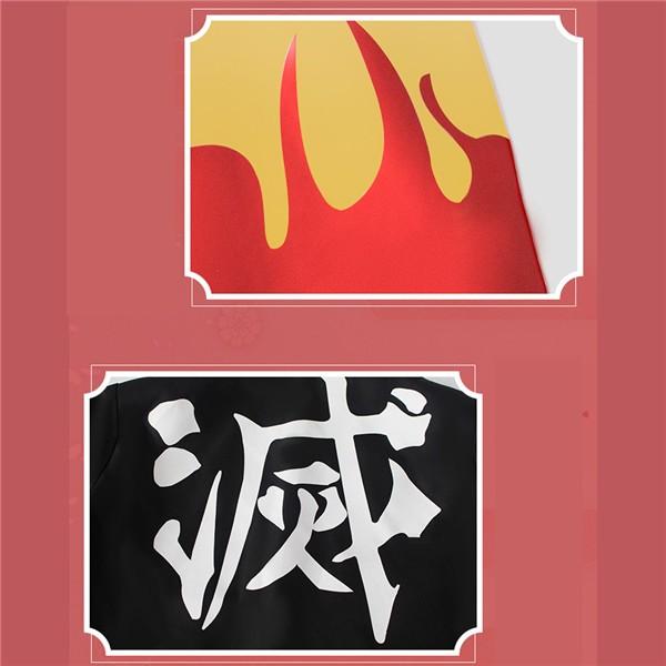 コスプレ衣装 鬼滅の刃 炎柱 煉獄杏寿郎 コスプレ ウィッグ 武器 刀 コスチューム ハロウィン仮装 |  | 05