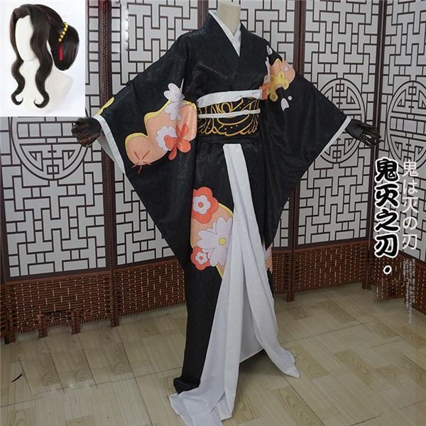 コスプレ衣装 鬼滅の刃 鬼舞辻 無惨（きぶつじ むざん） 着物 男女兼用 コスチューム パーティーグッズ イベント 忘年会 文化祭 余興