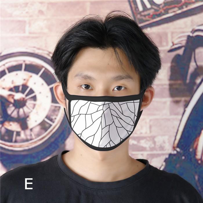 【翌営業日発送】鬼滅の刃 冷感マスク 夏用マスク 2枚入り 7種類 個包装 接触冷感 子供 大人 Face Mask 洗える 男女兼用 コスプレマスク |  | 02