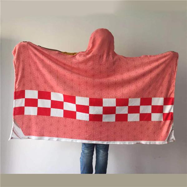 鬼滅の刃 マントブランケット 冷房対応 冷房対策 パジャマ着る毛布 100×150cm 130×150cm 200cm 170cmフード付き フランネル もこもこ 大人 子供 |  | 03