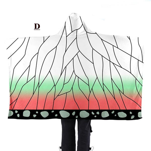 鬼滅の刃 マントブランケット 冷房対応 冷房対策 パジャマ着る毛布 100×150cm 130×150cm 200cm 170cmフード付き フランネル もこもこ 大人 子供 |  | 06