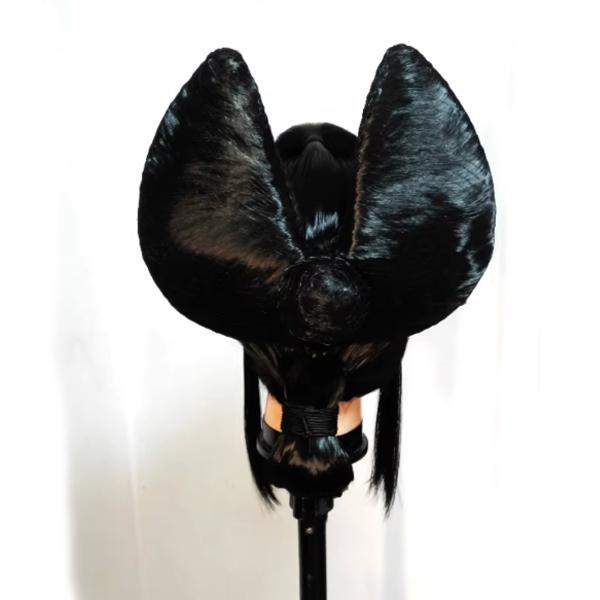 鬼滅の刃 堕姫（だき）蕨姫花魁 上弦の陸 ウィッグ 頭飾り かんざし