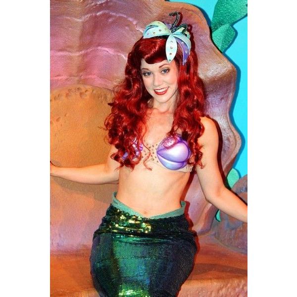 コスプレ衣装 ディズニー ハロウィン コスチューム 人魚姫風・豪華ドレス | 