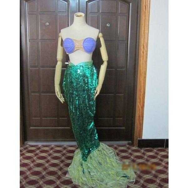 コスプレ衣装 ディズニー ハロウィン コスチューム 人魚姫風・豪華ドレス |  | 04