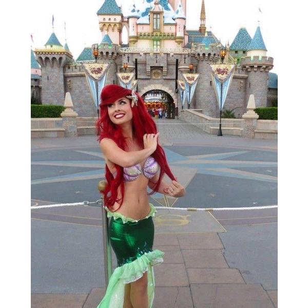 ディズニーハロウィン コスチューム 人魚姫のコスプレ衣装/豪華セクシードレス |  | 01