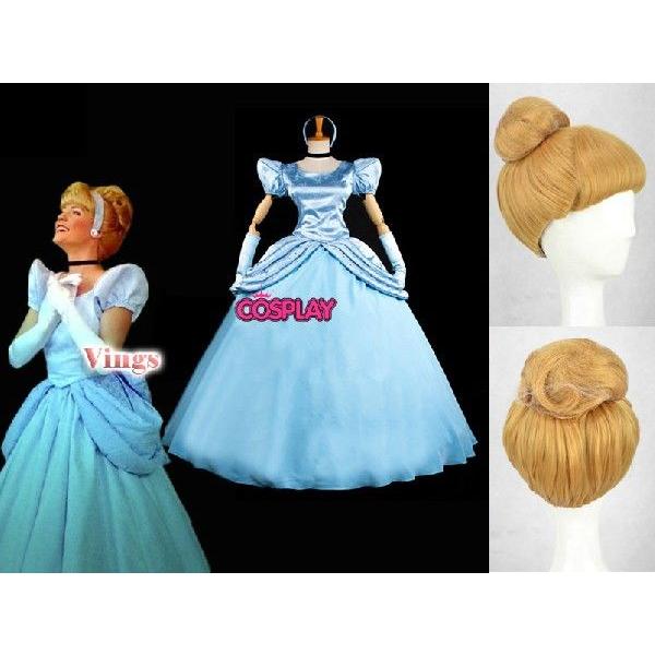 コスプレ衣装 ディズニー のシンデレラ姫ちゃん コスプレ衣装 ウイッグ付き パーティー仮装 Cc030f0 フルグレース 通販 Yahoo ショッピング
