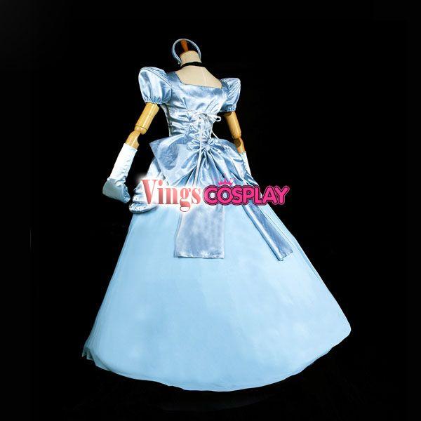コスプレ衣装 ディズニー のシンデレラ姫ちゃん コスプレ衣装 ウイッグ付き パーティー仮装 |  | 02