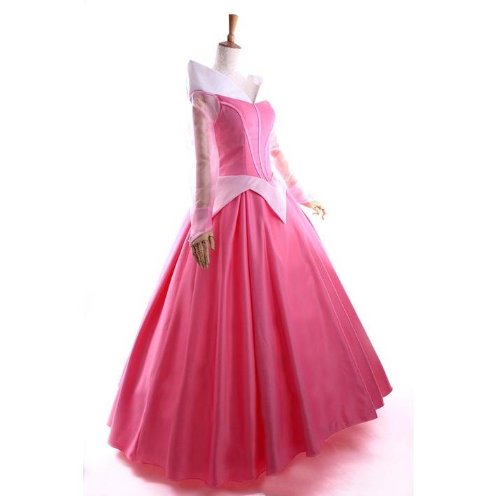 眠れる森の美女 ディズニー オーロラ姫 デラックスのドレス コスプレ