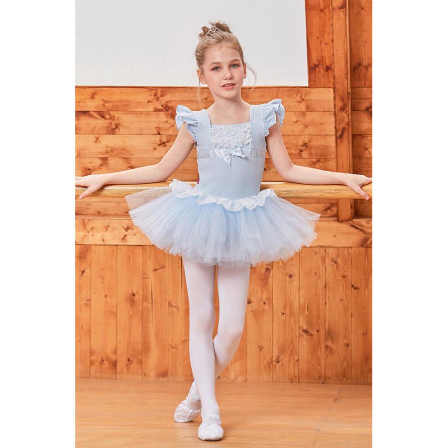 100~150】バレエ レオタード 子供 キッズ バレエ形体服 連体ダンス服
