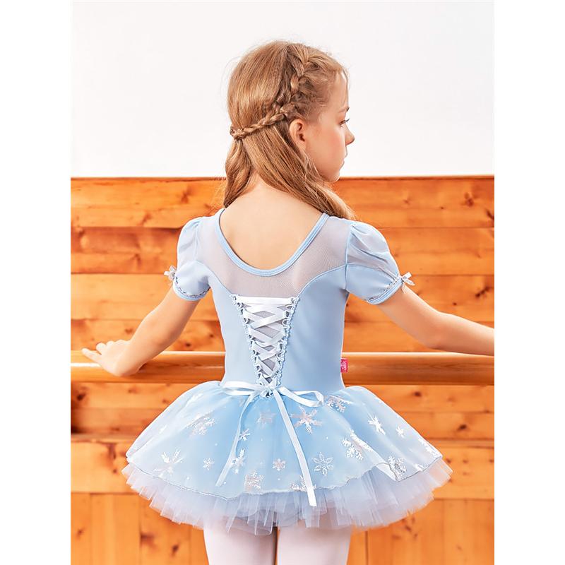 バレエ レオタード 子供 キッズ バレエ形体服 股下スナップ 女の子