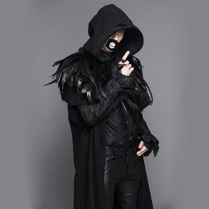 中世貴族風 マント 舞台 メンズ コスプレ衣装 フードマント 騎士 洋服