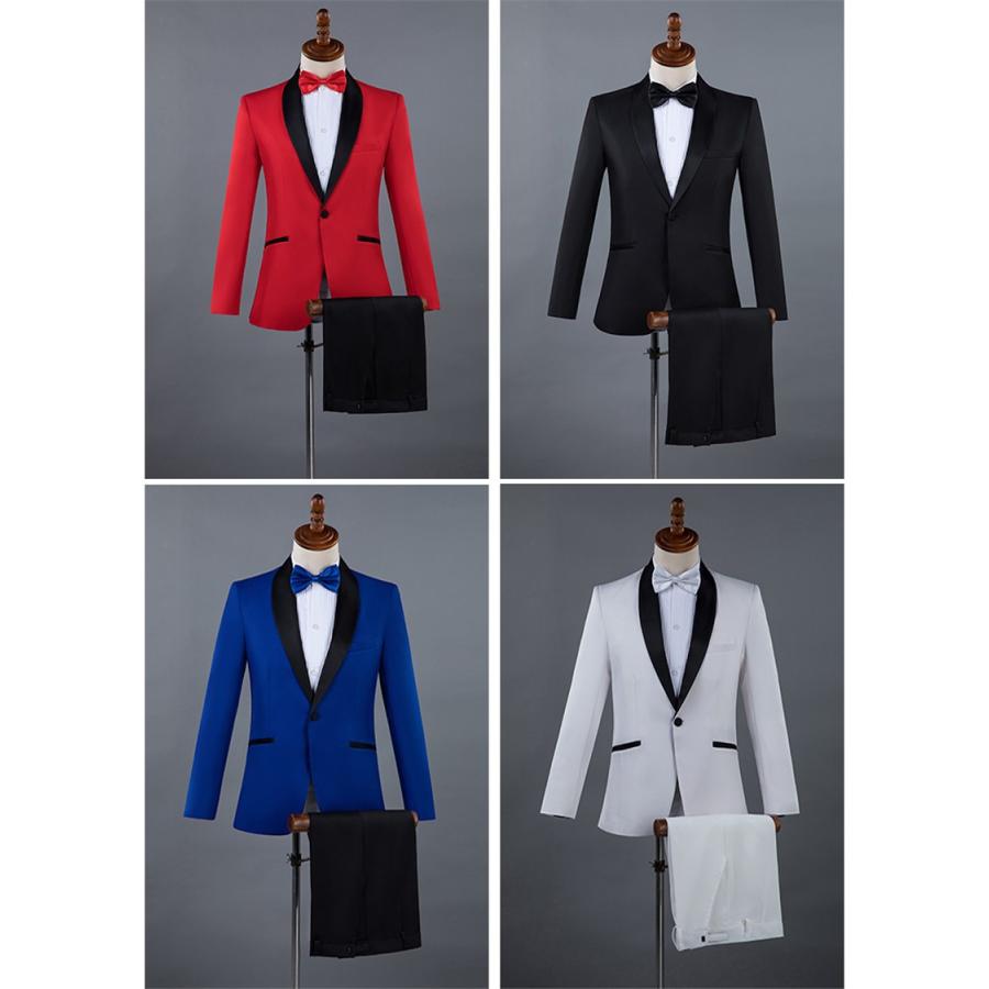 タキシード メンズ スーツ 結婚式 パーティ 司会者 演奏会 発表会 花婿