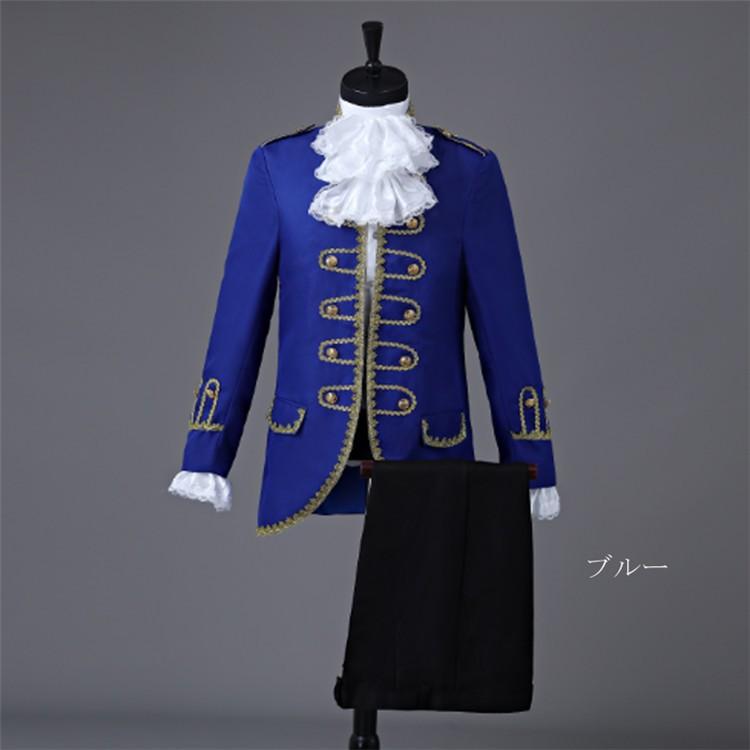 サイズ有xs S M L Xl 公爵 宮廷服 5点セット コスプレ 演出服 王子様 貴族衣装 メンズ 中世 演奏会 ステージ衣装 ヨーロッパ D9081c0 フルグレース 通販 Yahoo ショッピング