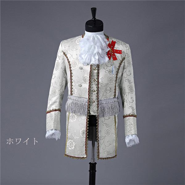 S/M/L/XL/2XL コスプレ衣装 王子様 貴族 メンズ 服服装 伯爵 男性用
