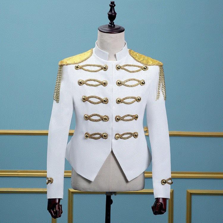 伯爵 貴族 服 男性用スーツ 4点セット 皇室 王子 演劇 舞台 コスプレ