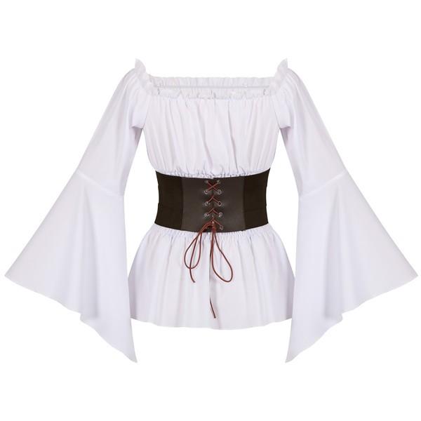 中世 ヨーロッパ風 レディース トップス シャツ ハロウィンシャツ中世