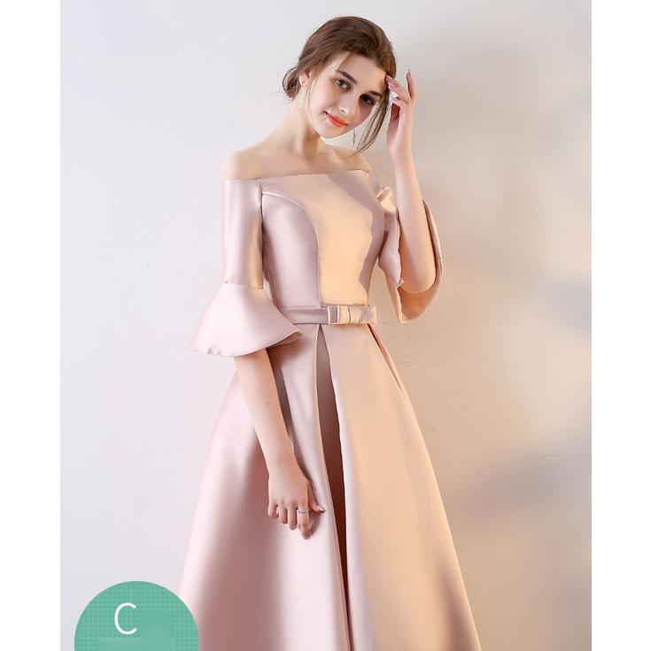 ピンクドレス ロングドレス スレンダーライン 6タイプ ピンクドレス ロングドレス スレンダーライン 6タイプ