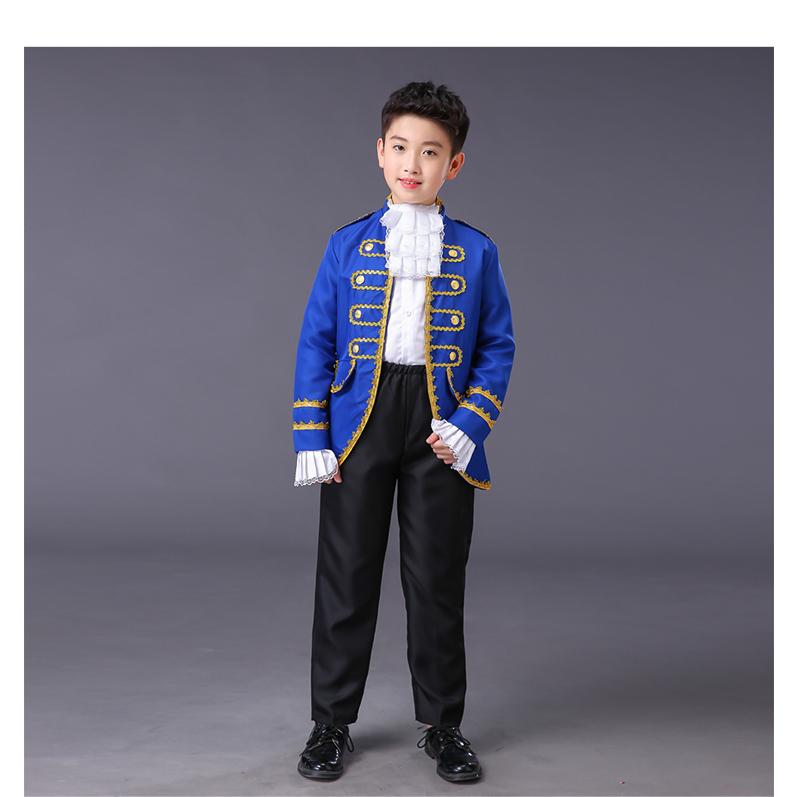 キッズ用スーツ イギリス衣装 コスプレ衣装 王子様 貴族 子供 男の子