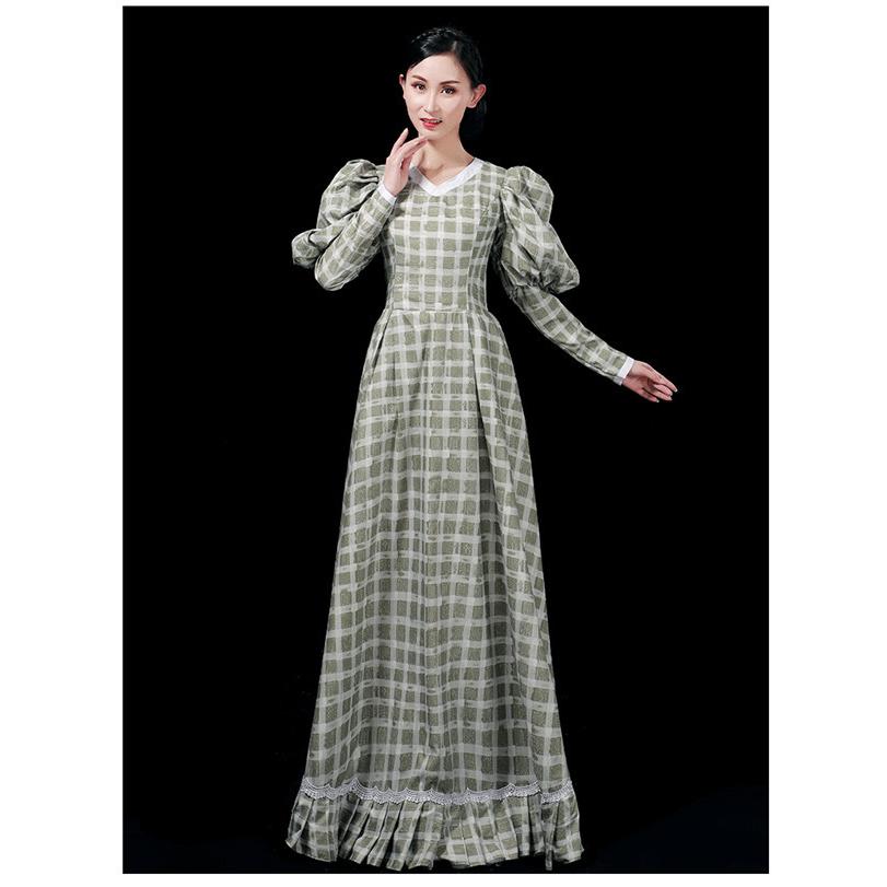 中世ヨーロッパ宮廷 貴族 ドレス メイド ワンピース ロング丈 撮影用 パーティー 学園祭 文化祭 舞踏会 ステージ衣装 サイズ指定可 D9276c0 フルグレース 通販 Yahoo ショッピング