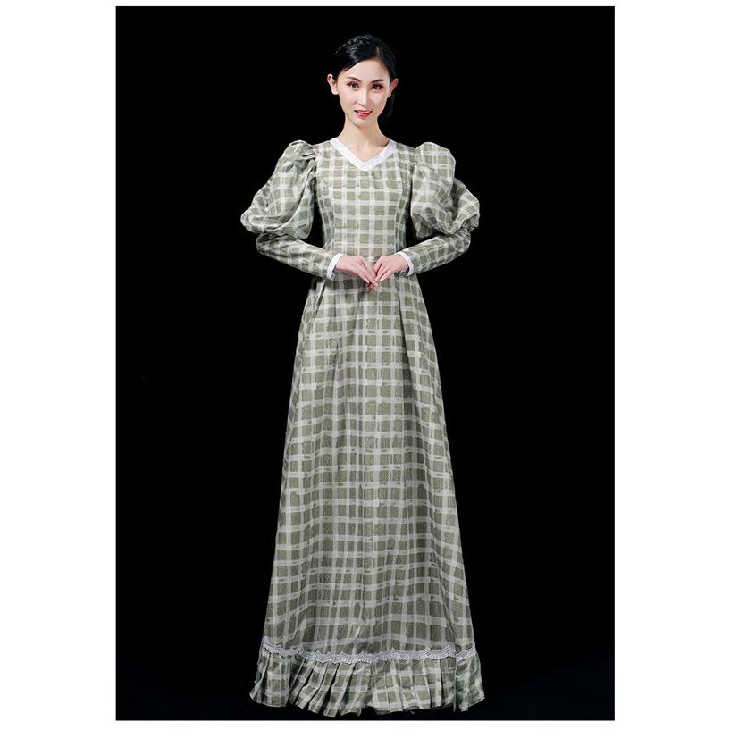 中世ヨーロッパ宮廷 貴族 ドレス メイド ワンピース ロング丈 撮影用 パーティー 学園祭 文化祭 舞踏会 ステージ衣装 サイズ指定可 D9276c0 フルグレース 通販 Yahoo ショッピング